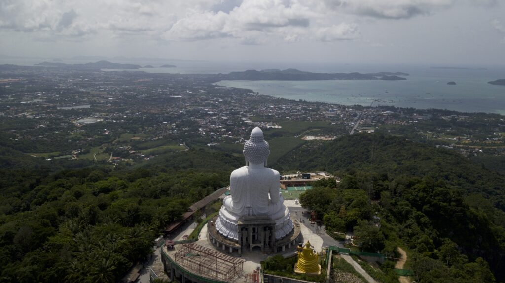 Big Buddha Phuket Drone View | Khao Lak Tours - Khaolak-tours.com